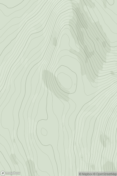 Thumbnail image for Beinn Bhreac [Loch Long to Loch Lomond] [NS262951] showing contour plot for surrounding peak
